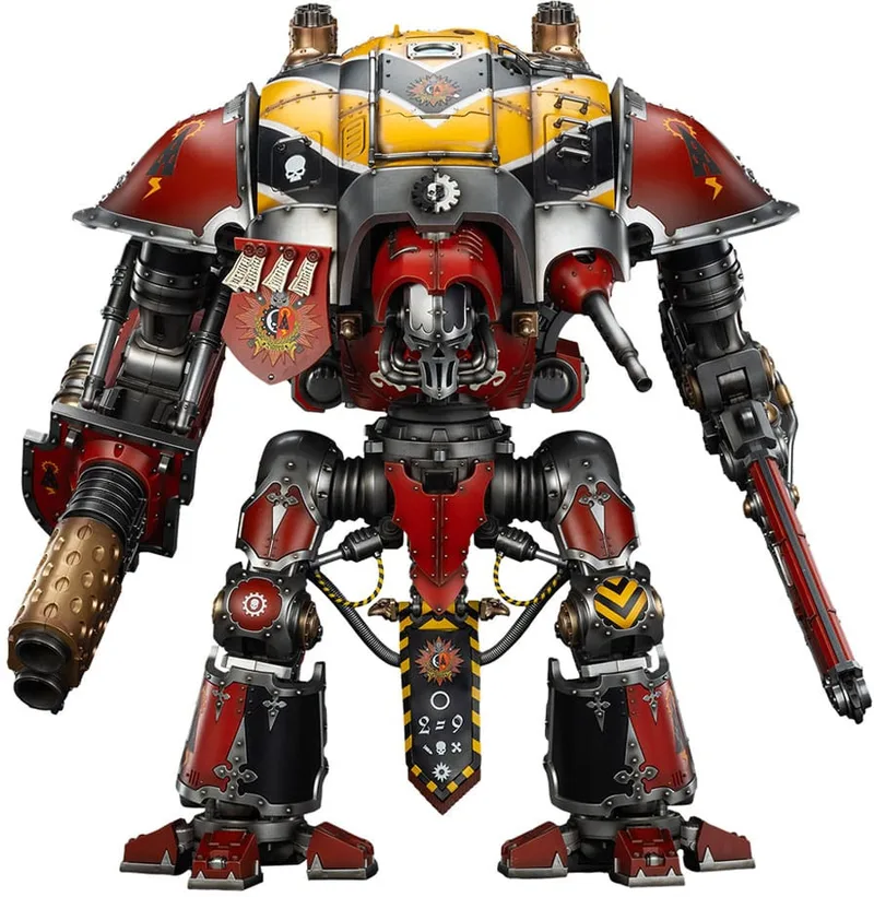Warhammer 40K Action Figure - Imperial Knights House Raven Knight Errant by Joy Toy – cover