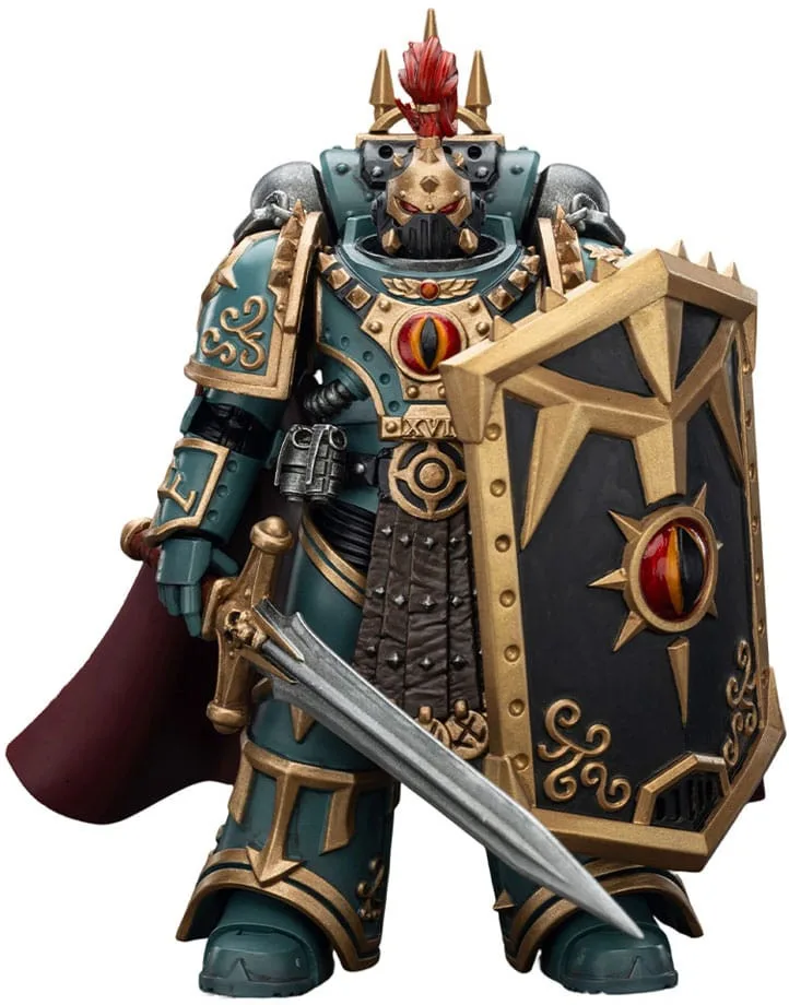 Warhammer 40K Action Figure - Sons of Horus Little Horus Aximand Captain of the 5th Company van Joy Toy – cover