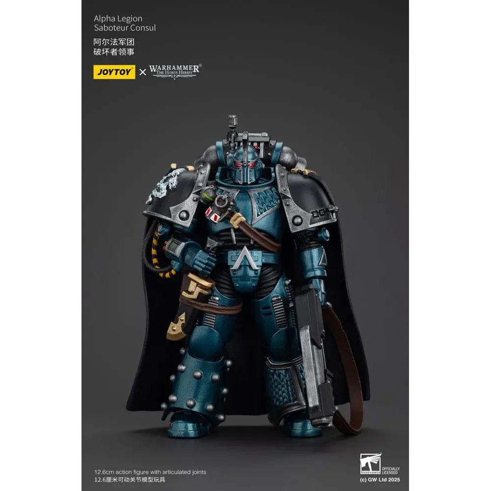 Warhammer De Horus Heresy Alfa Legioen Saboteur Consul Actiefiguur 20 Cm de Joy Toy – jaquette