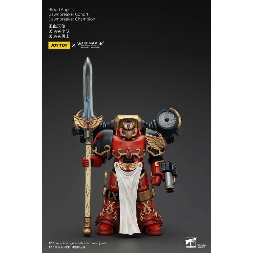 Warhammer Horus Heresy 1/18 Blood Angels Raldoron Første Kaptajn For Blood Angels Actionfigur 13 Cm fra Joy Toy – cover