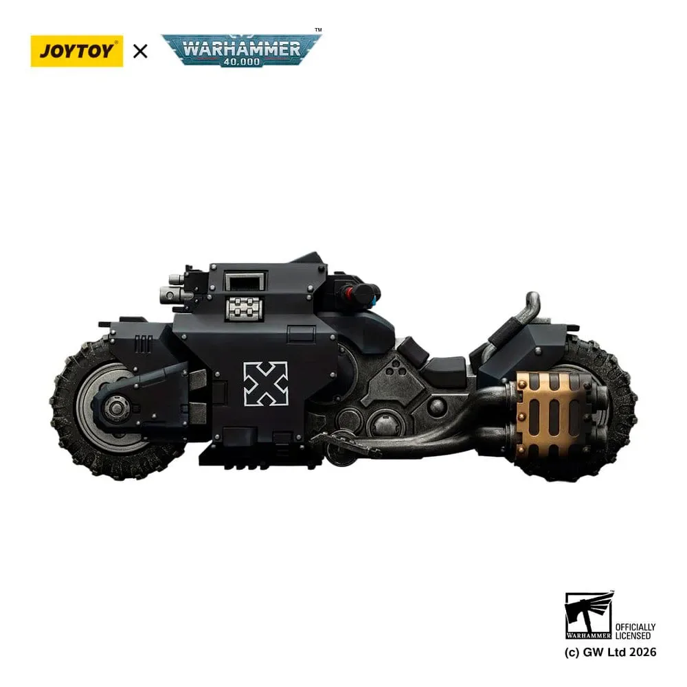 Warhammer Raven Guard Combat Bike Figuur de Joy Toy – jaquette