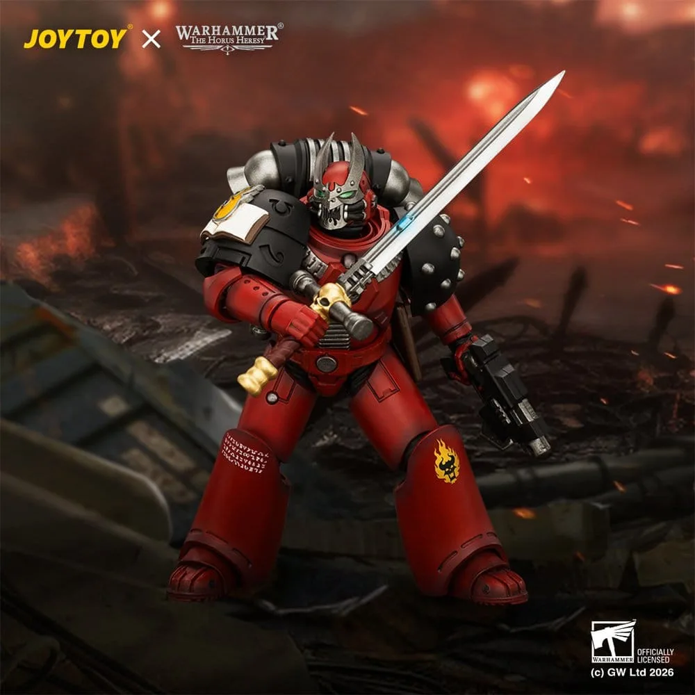 Warhammer The Horus Heresy Action Figure - Word Bearers MkVI Tactical Sergeant fra Joy Toy – cover