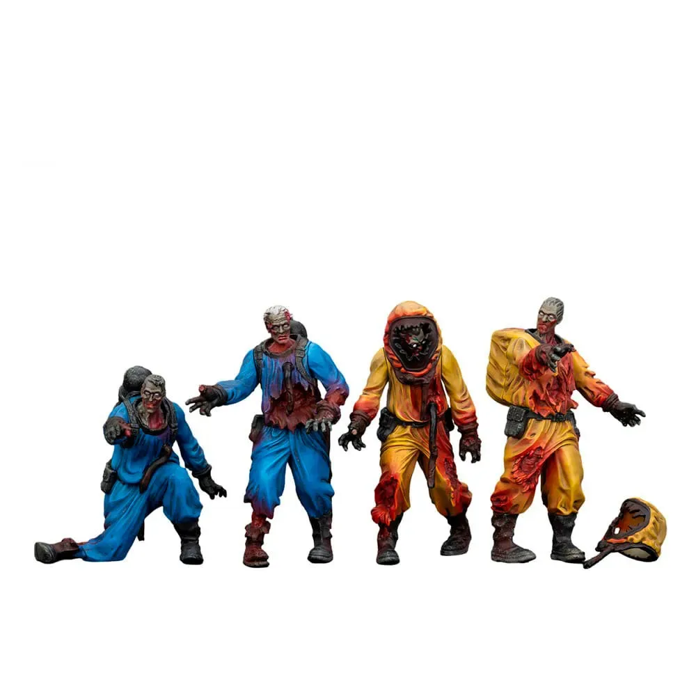 Zombie Dark Source Biochemisch Lab Team Figuur 4-pack 8 Cm de Joy Toy – jaquette