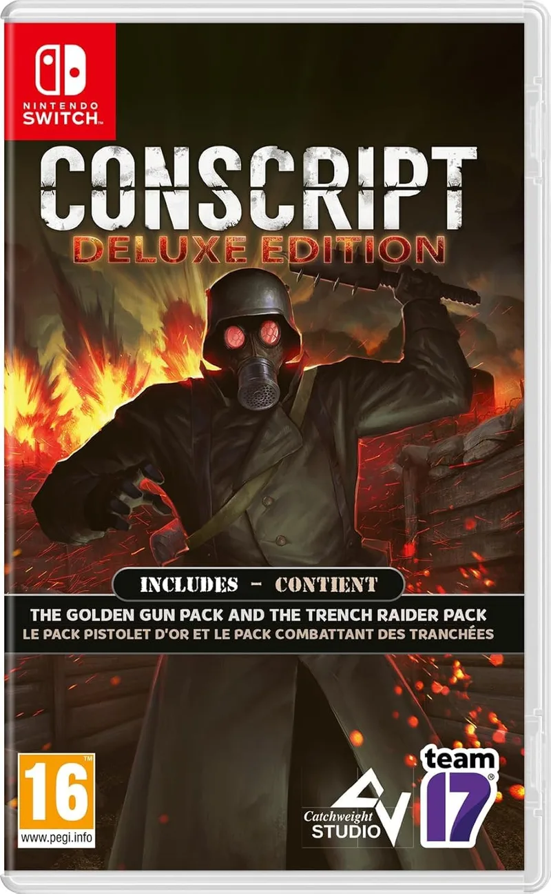 Conscript Deluxe Edition by Just for Games, Nintendo Switch – cover