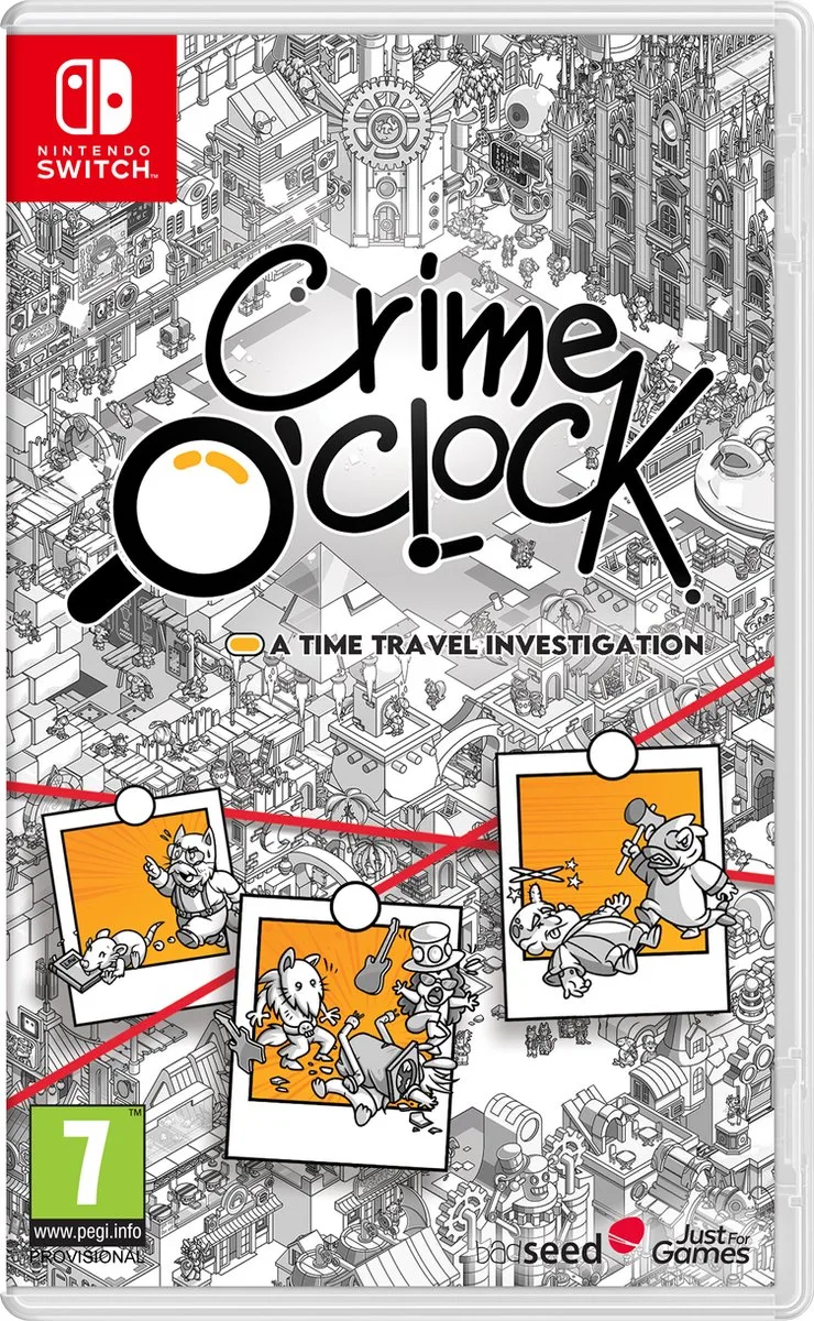 Crime O'Clock van Just for Games, Nintendo Switch – cover
