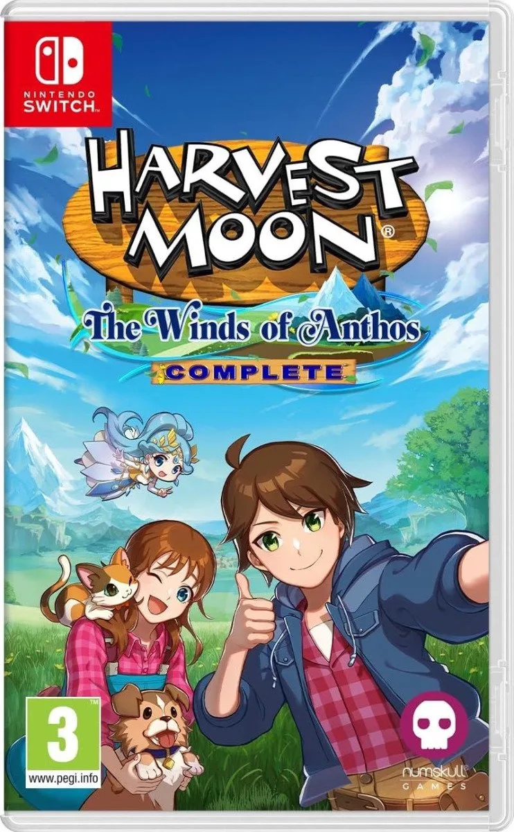 Harvest Moon The Winds of Anthos Complete Edition van Just for Games, Nintendo Switch – cover