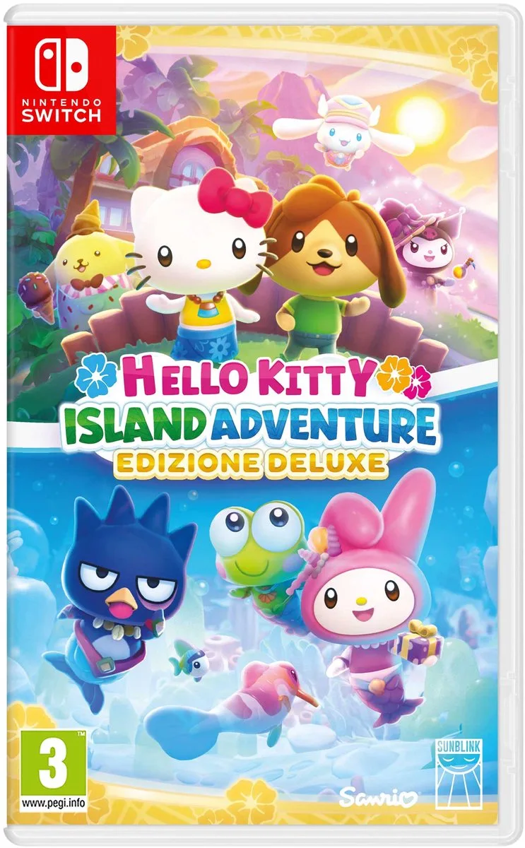 Hello Kitty Island Adventure - Deluxe Edition van Just for Games, Nintendo Switch – cover