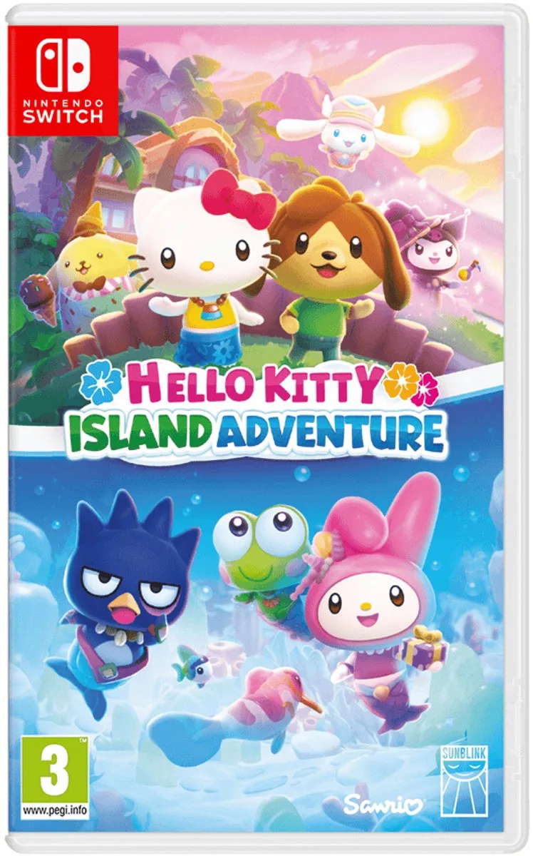 Hello Kitty Island Adventure van Just for Games, Nintendo Switch – cover