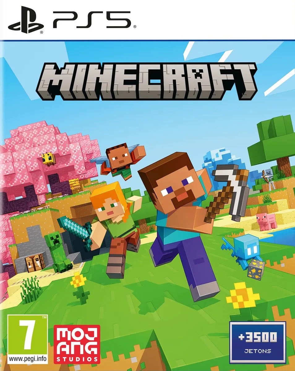 Minecraft van Just for Games, PS5 – cover