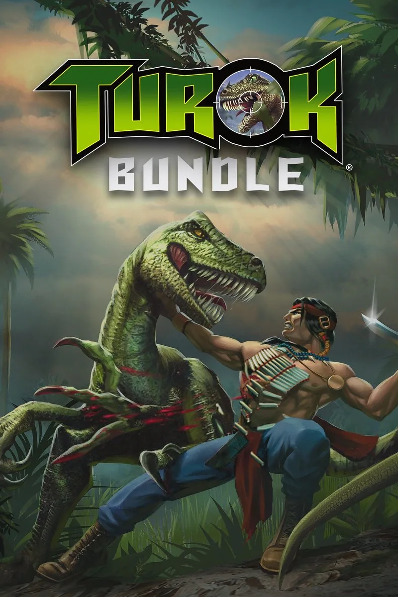 Turok Trilogy Bundle van Just for Games, PS5 – cover