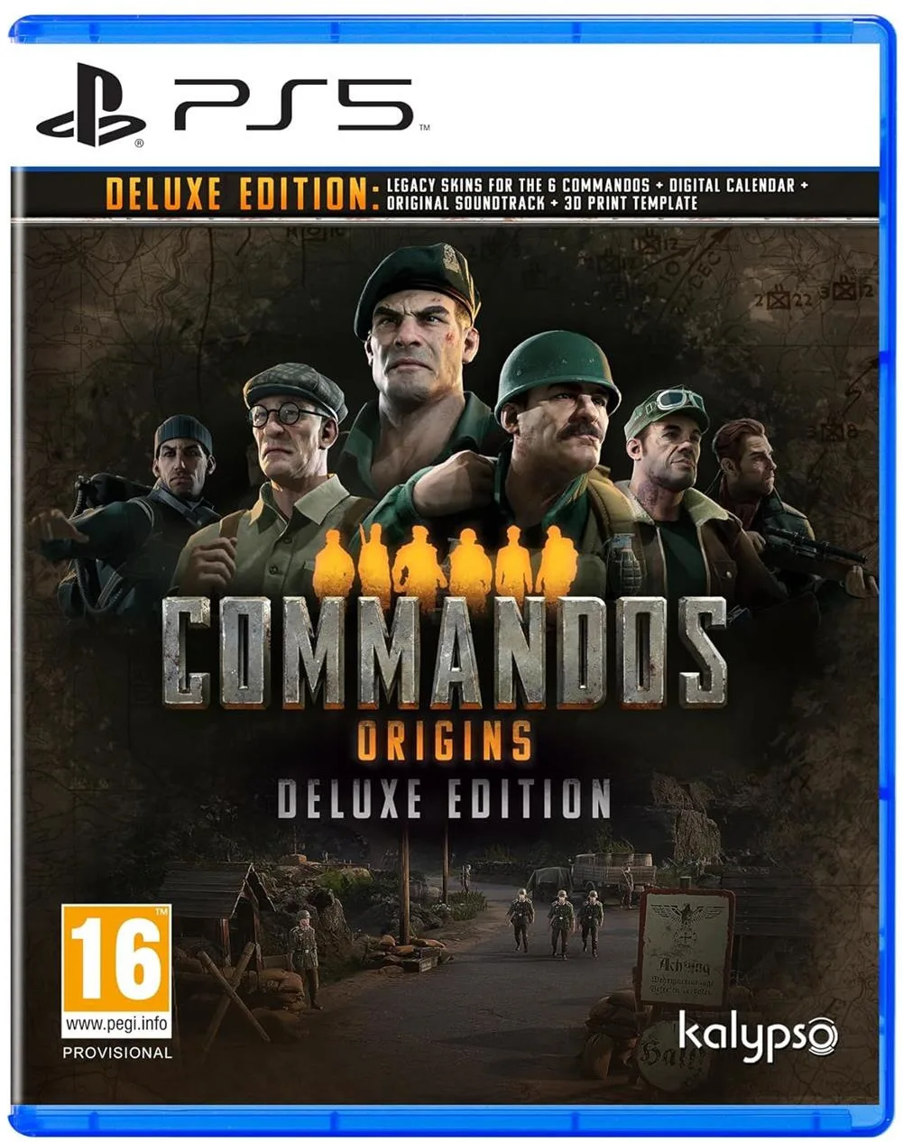 Commandos Origins Deluxe Edition från Kalypso Media, PS5 – omslag