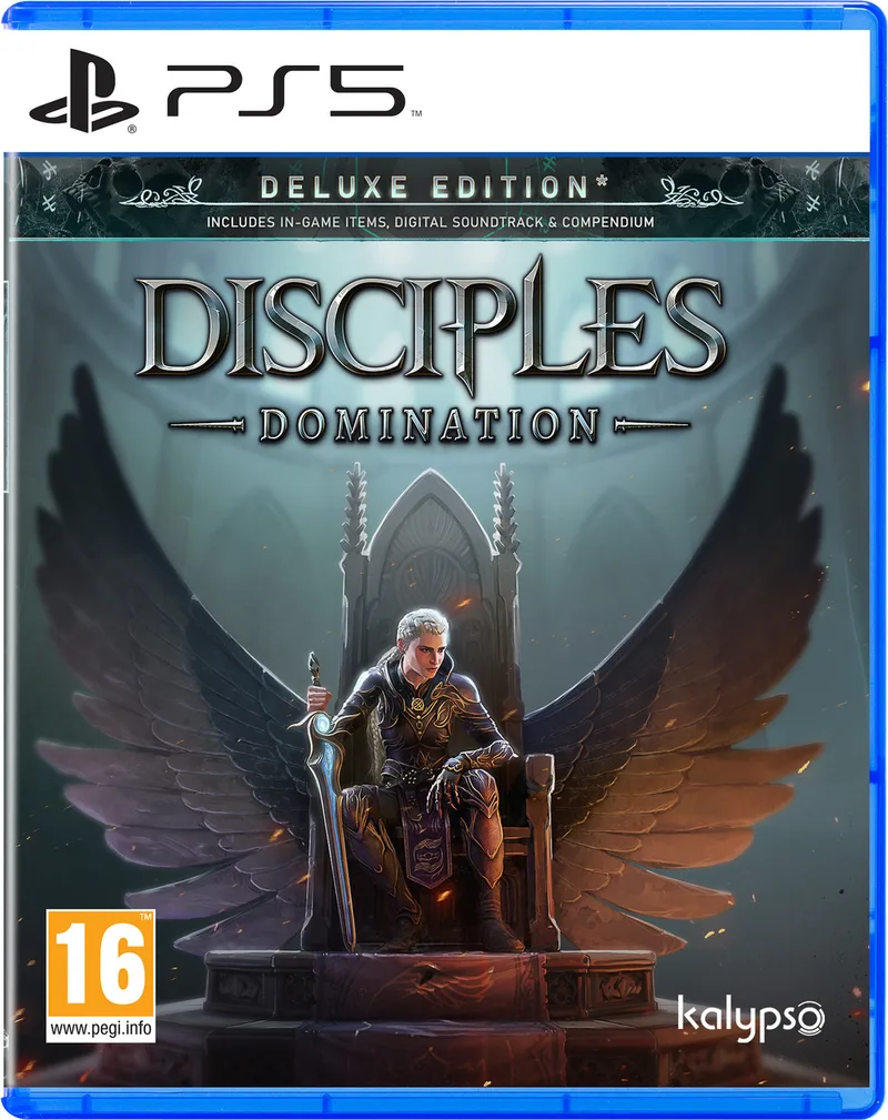 Disciples Domination Deluxe Edition by Kalypso Media, PS5 – cover