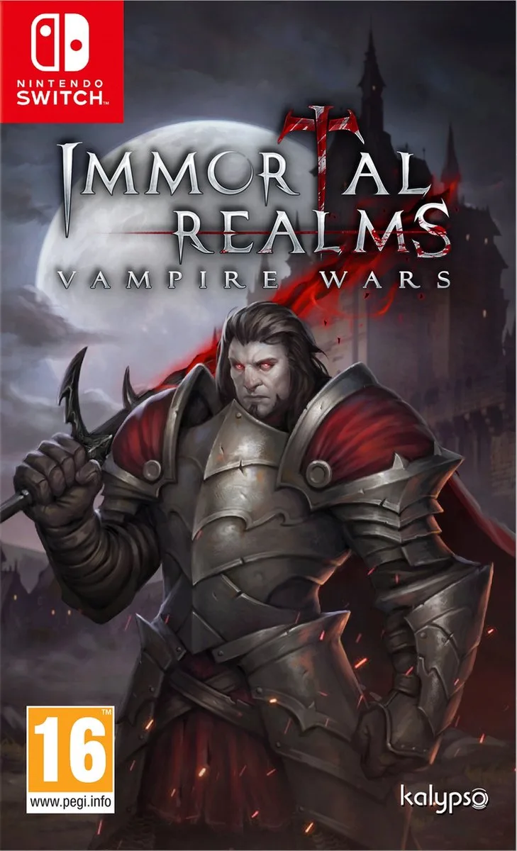 Immortal Realms - Vampire Wars by Kalypso Media, Nintendo Switch – cover