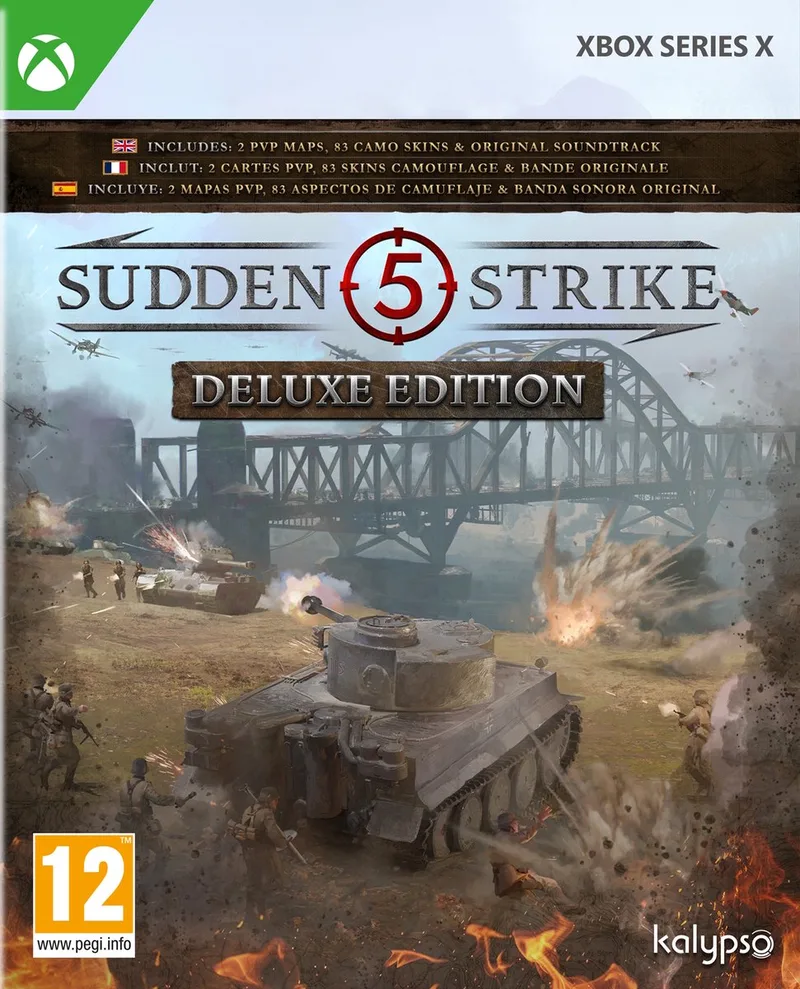 Kalypso Sudden Strike 5 Deluxe van Kalypso Media, Xbox Series X | S – cover