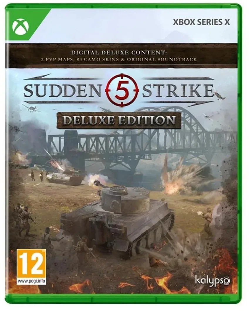 Sudden Strike 5 Deluxe Edition fra Kalypso Media, Xbox Series X | S – cover