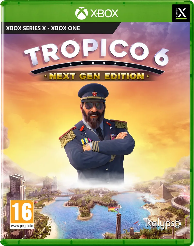 Xbox One / Series X Video Game Kalypso Tropico 6 – Next Gen Edition van Kalypso Media, Xbox Series X | S – cover