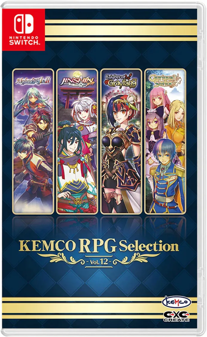 RPG Selection Vol. 12 de Kemco, Nintendo Switch – jaquette
