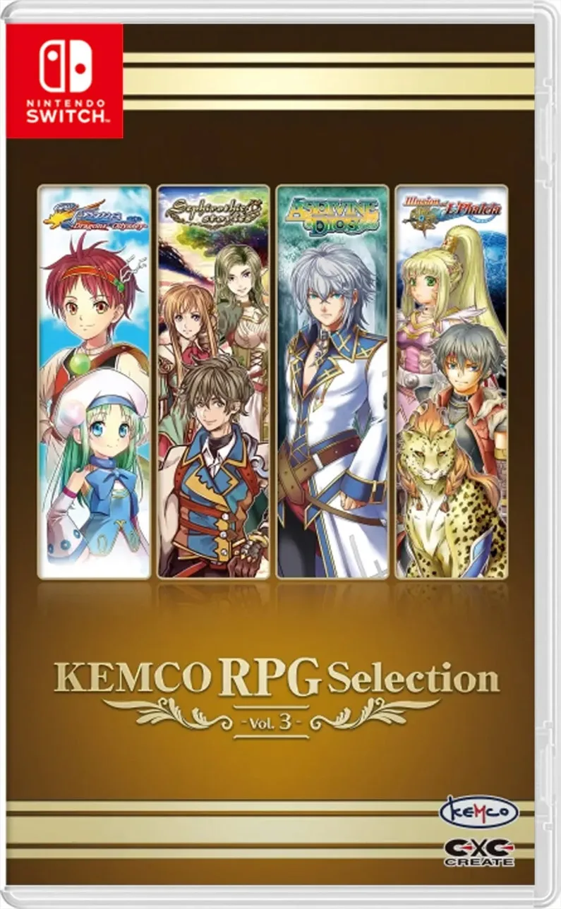 RPG Selection Vol. 3 van Kemco, Nintendo Switch – cover