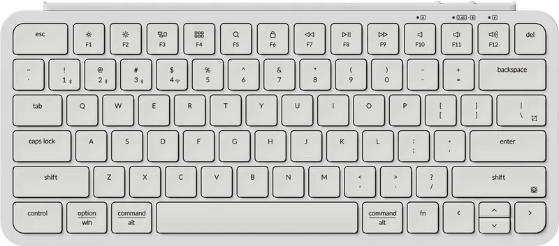 B1 Pro - Schaar Toetsenbord - Draadloos - US Qwerty - 75% van Keychron, Ivoorwit, US – cover