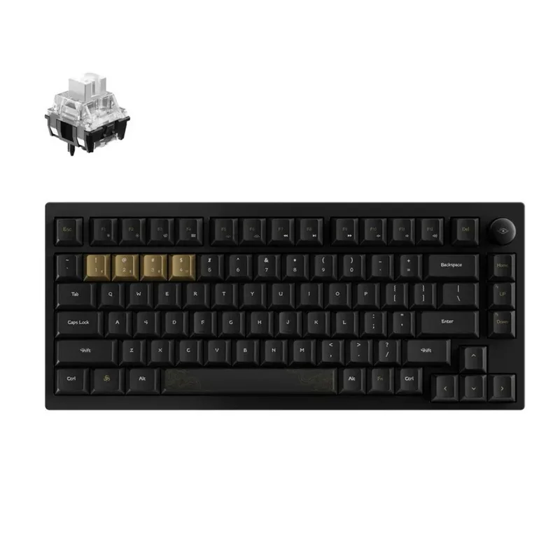Black Myth Wukong Wireless Mechanical Keyboard Standard Edition - Toetsenbord by Keychron – cover
