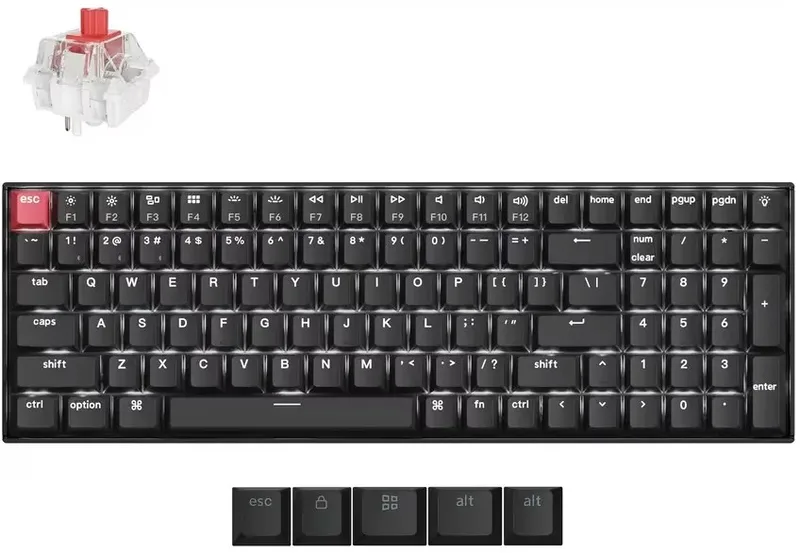 K4 QMK - Toetsenbord de Keychron – jaquette