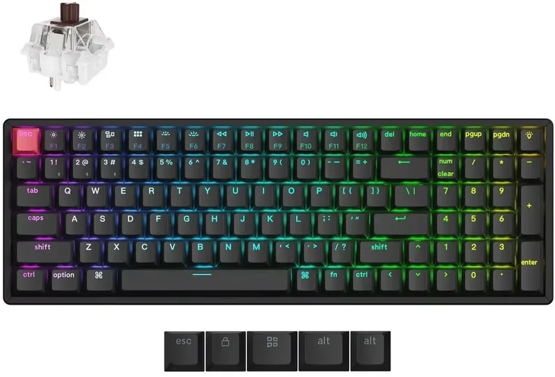 K4 QMK - Toetsenbord de Keychron – jaquette