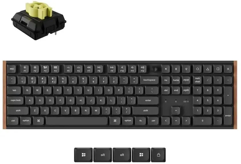 K5 Ultra 8K 100% Banana Switch - Toetsenbord van Keychron – cover
