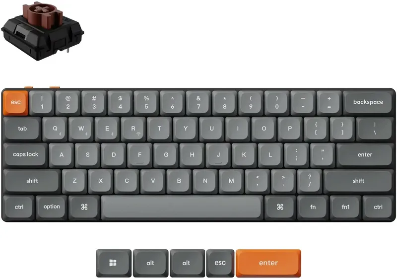 K9 Max QMK Wireless - Toetsenbord van Keychron – cover