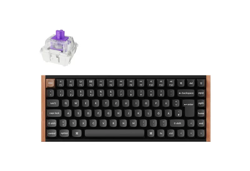 Keychron K2 HE, Gaming-Tastatur, (Aluminiumrahmen) Tastatur by Keychron, Black – cover