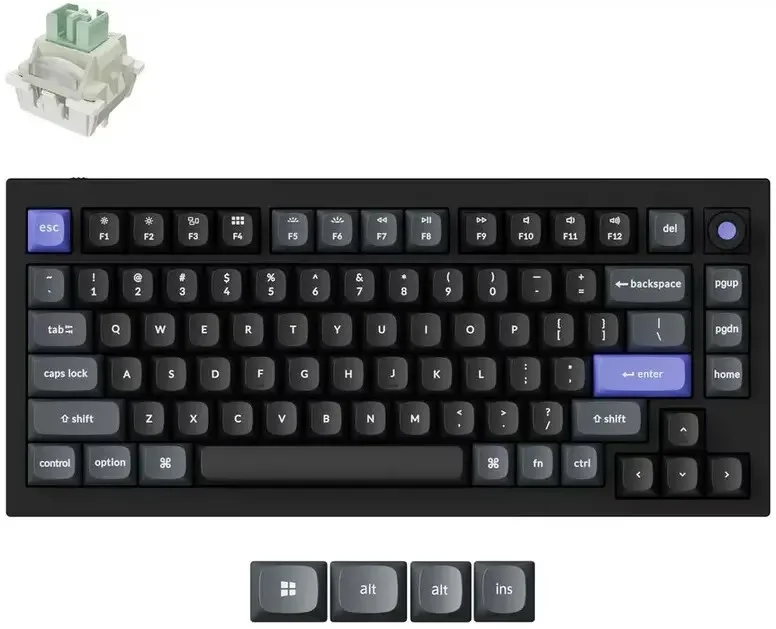 Q1 HE 8K Magnetic Switch - Toetsenbord van Keychron – cover