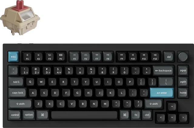 Q1 Ultra - Mechanisch Toetsenbord - Draadloos - US Qwerty - 75% - Rode Switch