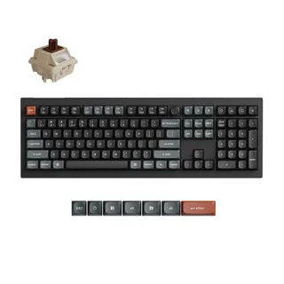 V6 Ultra - Mechanisch Toetsenbord - Draadloos - 100% - Banana Switch - Zwart by Keychron, Black, US – cover 2 of 6