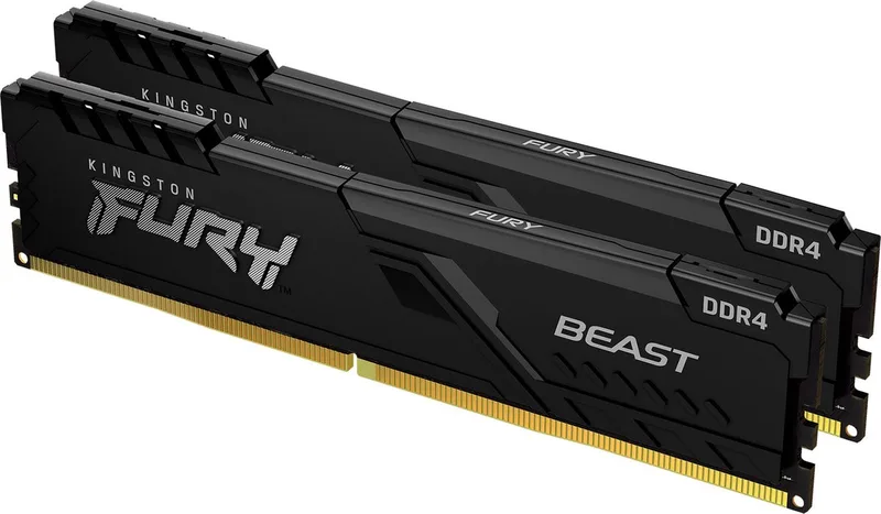 Beast KF432C16BBK2/32 - RAM-geheugen - 32GB - DDR4 - DIMM - 3200MHz - 2 x 16 GB by Kingston – cover