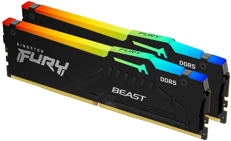 Beast RGB KF556C36BBEAK2-32 - RAM-geheugen - 32GB - 5600MT/s - DDR5 - DIMM - 2 x 16 GB by Kingston – cover