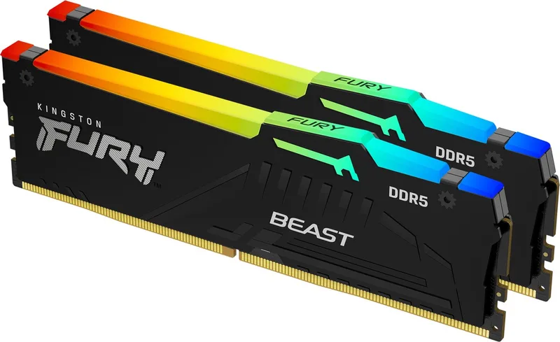 Beast RGB KF560C36BBE2AK2-32 - RAM-geheugen - 32GB - 6000MT/s - DDR5 - DIMM - 2 x 16 GB by Kingston – cover
