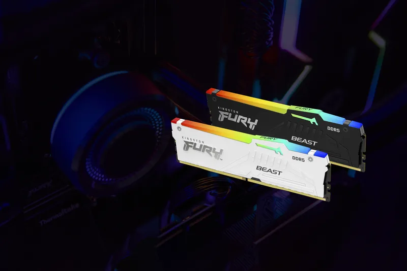 DDR5 32GB PC 6800 CL34 Kingston KIT (2x16GB) FURY Beast Whi retail by Kingston – cover
