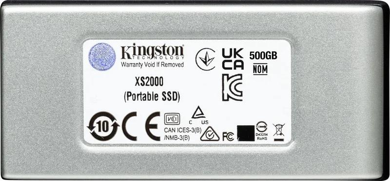 External Hard Drive Kingston SXS2000/500G 500 GB SSD 500 GB SSD USB 3.2 by Kingston, 500 GB – cover