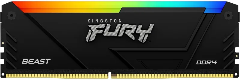 FURY 16GB 3600MT/s DDR4 CL18 DIMM Beast RGB van Kingston – cover