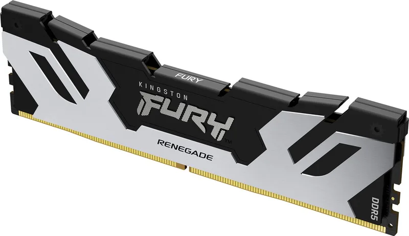 FURY 48GB 6400MT/s DDR5 CL32 DIMM Renegade Silver XMP by Kingston – cover
