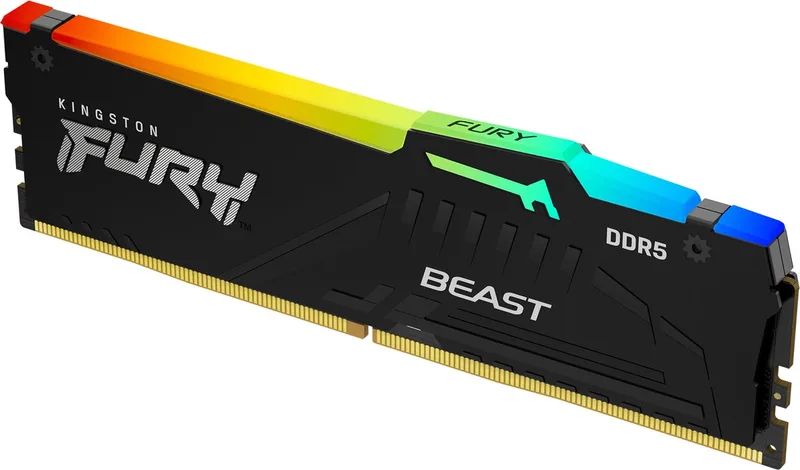 FURY Beast 16GB 6000MT/s DDR5 CL30 DIMM RGB EXPO van Kingston – cover