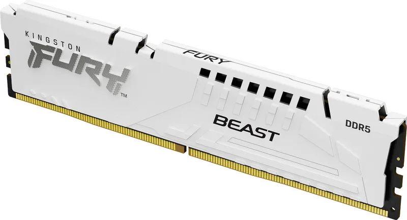 FURY Beast 16GB 6000MT/s DDR5 CL30 DIMM White EXPO van Kingston – cover