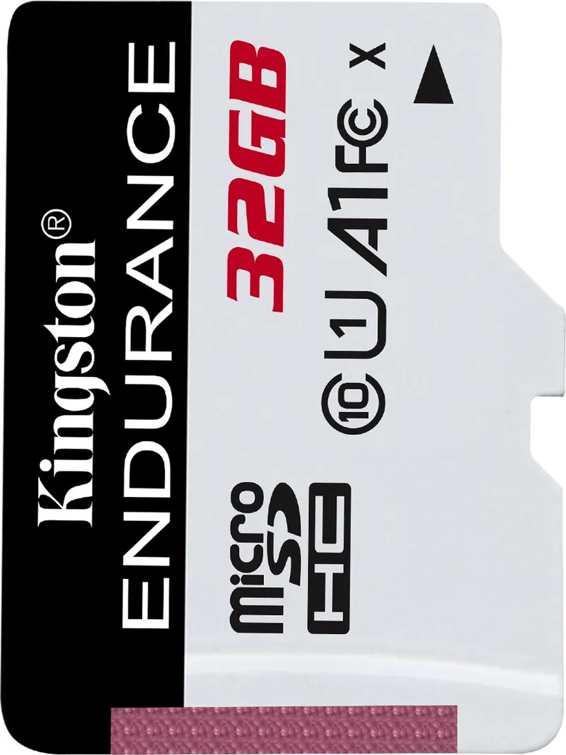 High Endurance microSD-kaart Class 10 UHS-I by Kingston, Kleurloos, 32 GB – cover