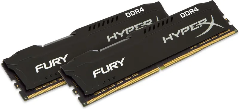 HyperX FURY Memory Black 16GB DDR4 2133MHz Kit geheugenmodule 2 x 8 GB by Kingston – cover