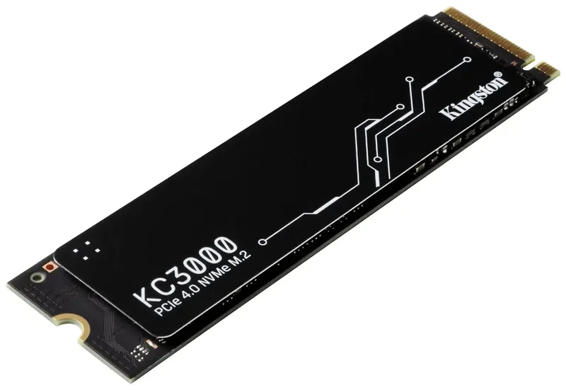 KC3000 PCIe 4.0 NVMe M.2 SSD - 512GB - 7000MB/s - 3D TLC - Inclusief Heatsink de Kingston – jaquette 2 sur 2