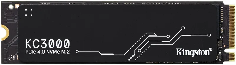 KC3000 PCIe 4.0 NVMe M.2 SSD - 512GB - 7000MB/s - 3D TLC - Inclusief Heatsink by Kingston – cover