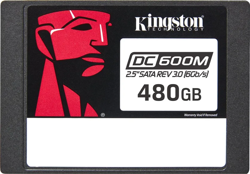 Technology 480G DC600M (gemengd gebruik) 2,5 inch Enterprise SATA SSD de Kingston – jaquette