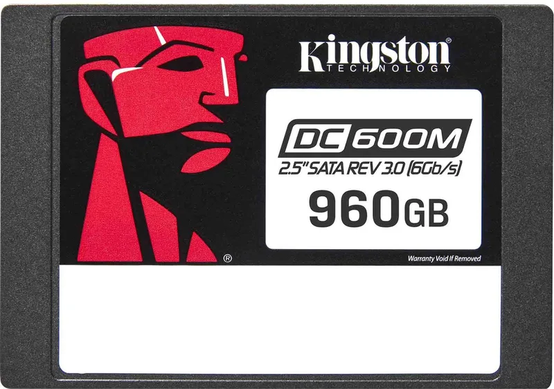 Technology 960G DC600M (gemengd gebruik) 2,5 inch Enterprise SATA SSD van Kingston – cover