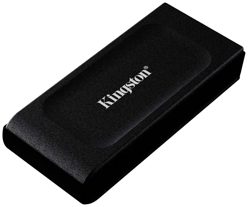 XS1000 Portable SSD - External hard drive SSD - USB 3.2 Gen 2 de Kingston, Noir, 2 TB – jaquette 2 sur 2