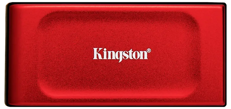 XS1000R - Externe SSD - USB 3.2 Gen 2 - 1050MB/s - Rood by Kingston, Transparent, 1 TB – cover 3 of 3