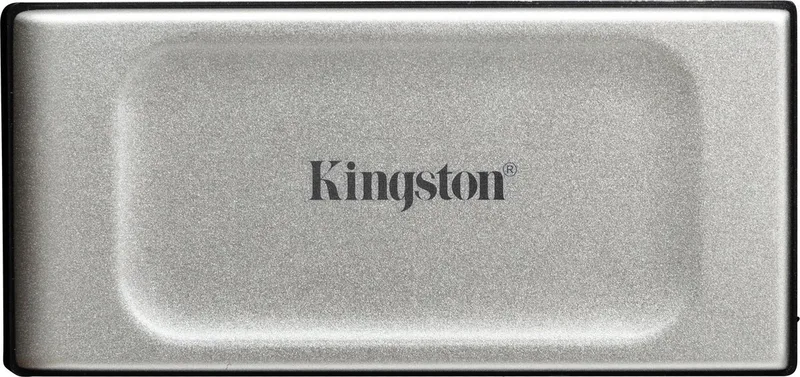 XS2000 Portable SSD van Kingston, Zilver, 2000 GB – cover
